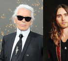 Karl Lagerfeld i Jared Leto
