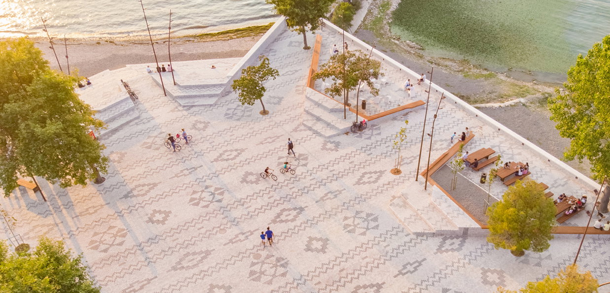 Shiroka Square and Beach