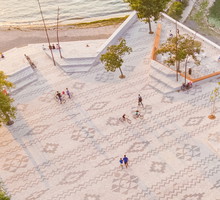 Shiroka Square and Beach