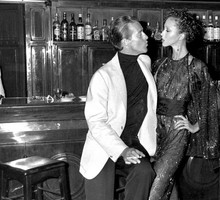 Roy Halston i Pat Cleveland