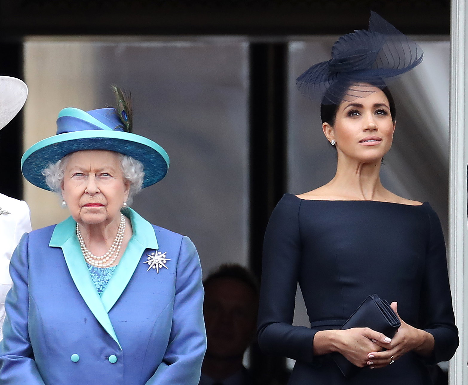 Królowa Elżbieta II i Meghan Markle