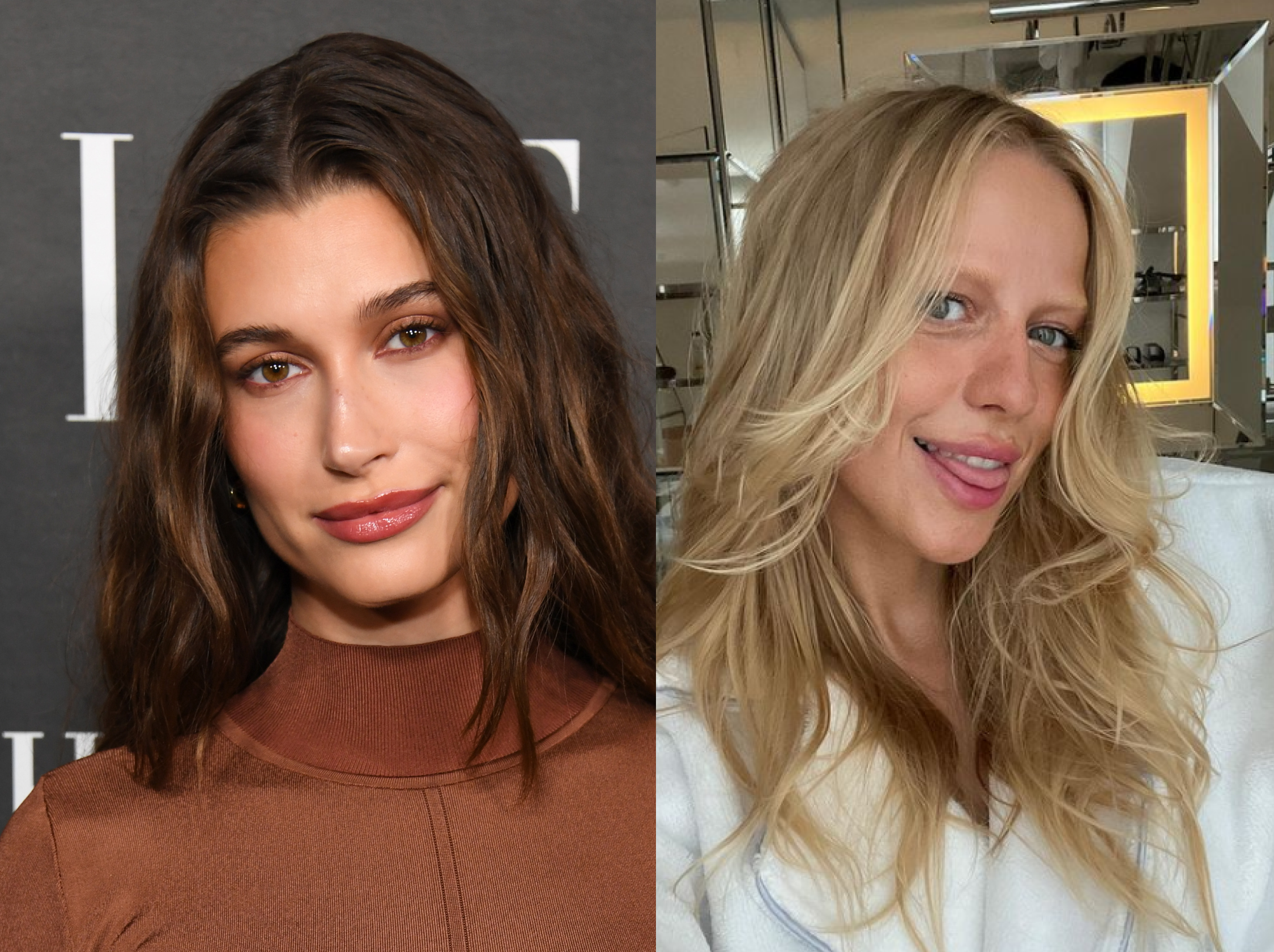 Jessica Mercedes i Hailey Bieber na wspólnym zdjęciu