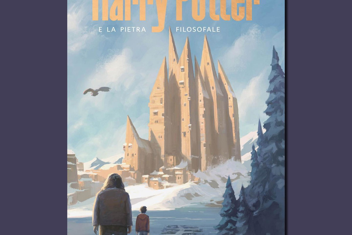 Architektoniczne okładki Harry'ego Pottera