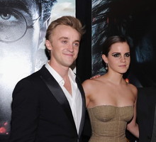 Tom Felton i Emma Watson