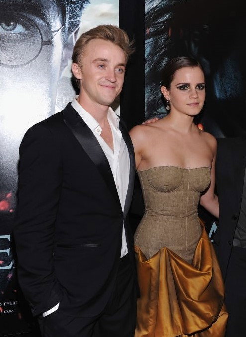 Tom Felton i Emma Watson