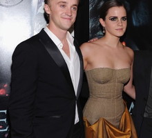 Tom Felton i Emma Watson