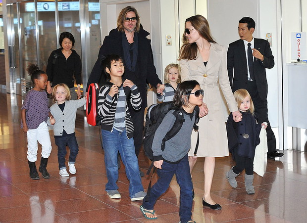 Angelina Jolie i Brad Pitt (2011)
