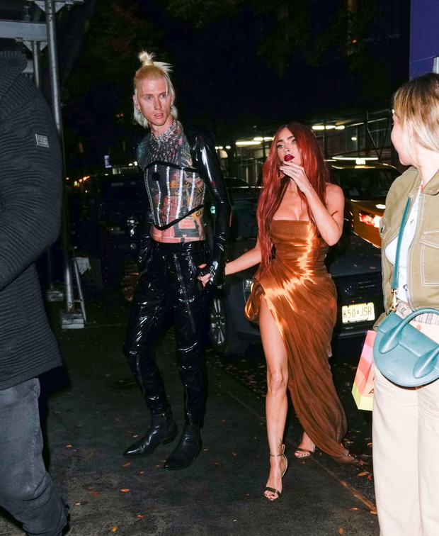 Megan Fox i Machine Gun Kelly - stylizacje