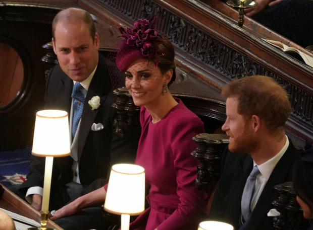 Kate Middleton i książę William, 2018 rok.