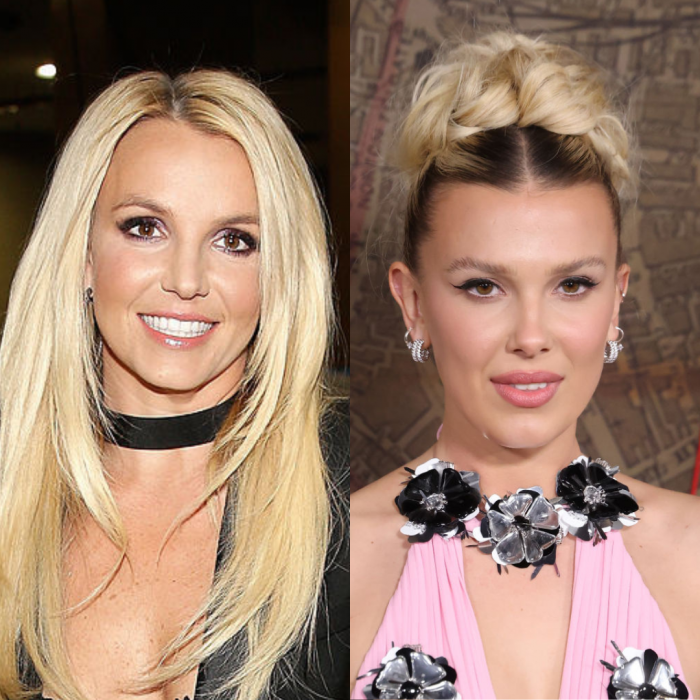 Britney Spears i Millie Bobby Brown