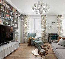 Metamorfoza mieszkania na Żoliborzu, realizacja: GOOD VIBES Interiors