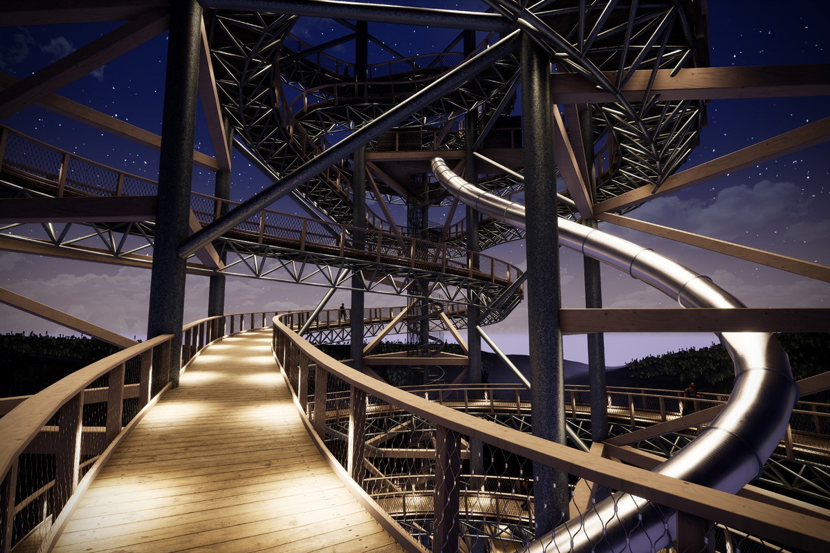 Sky Walk w Świeradowie-Zdroju