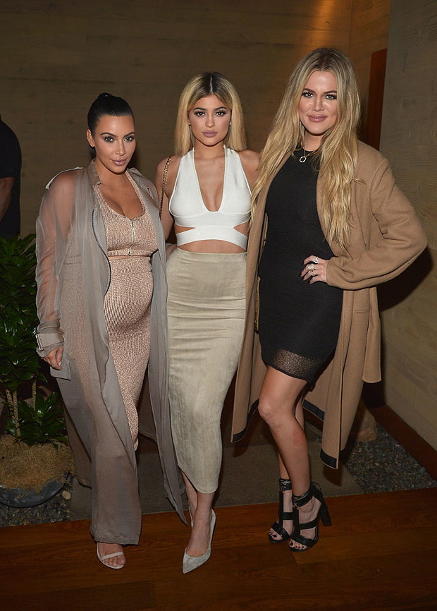 Kylie Jenner z siostrami