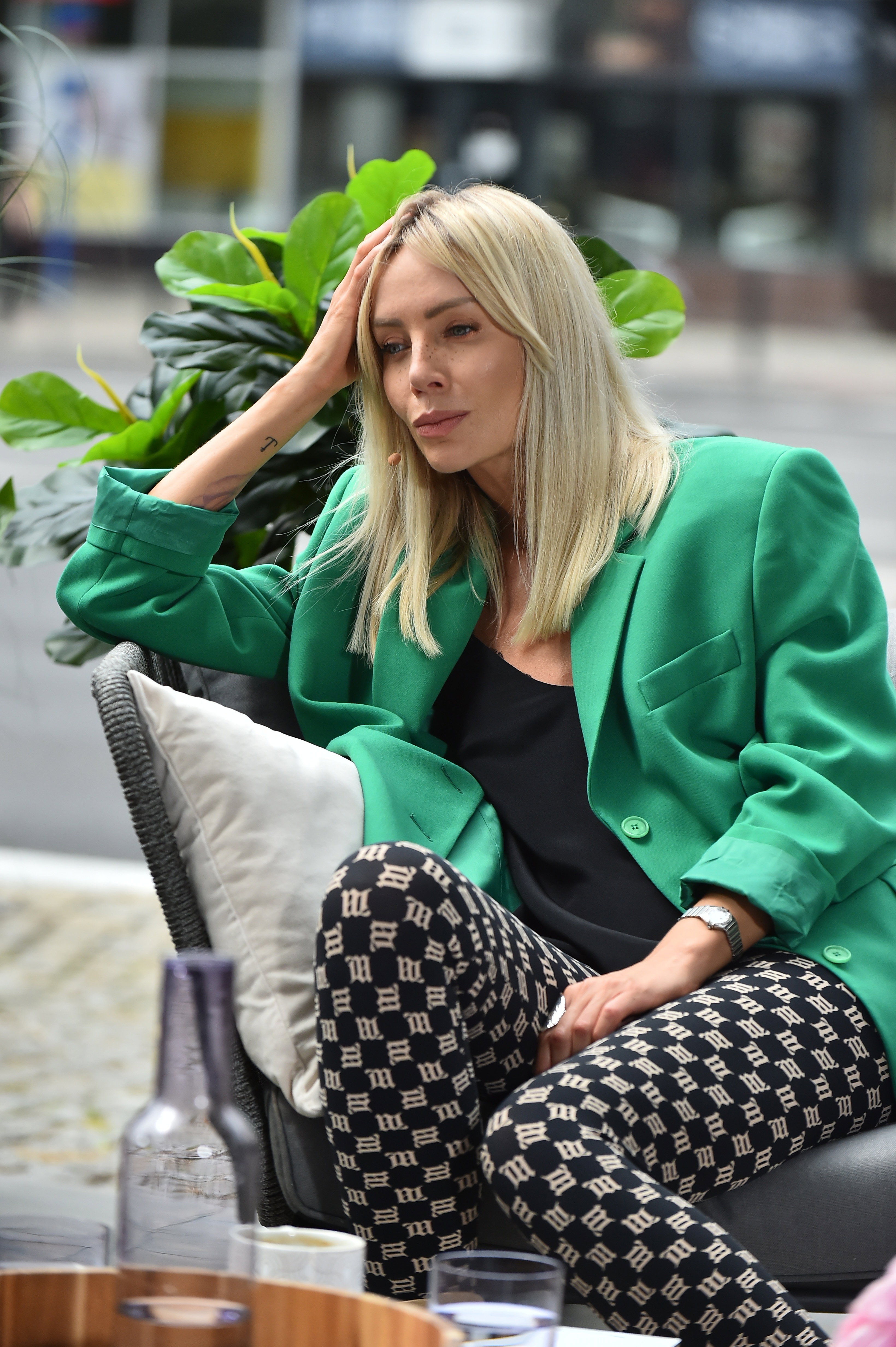 Agnieszka Woźniak-Starak w legginsach MISBHV
