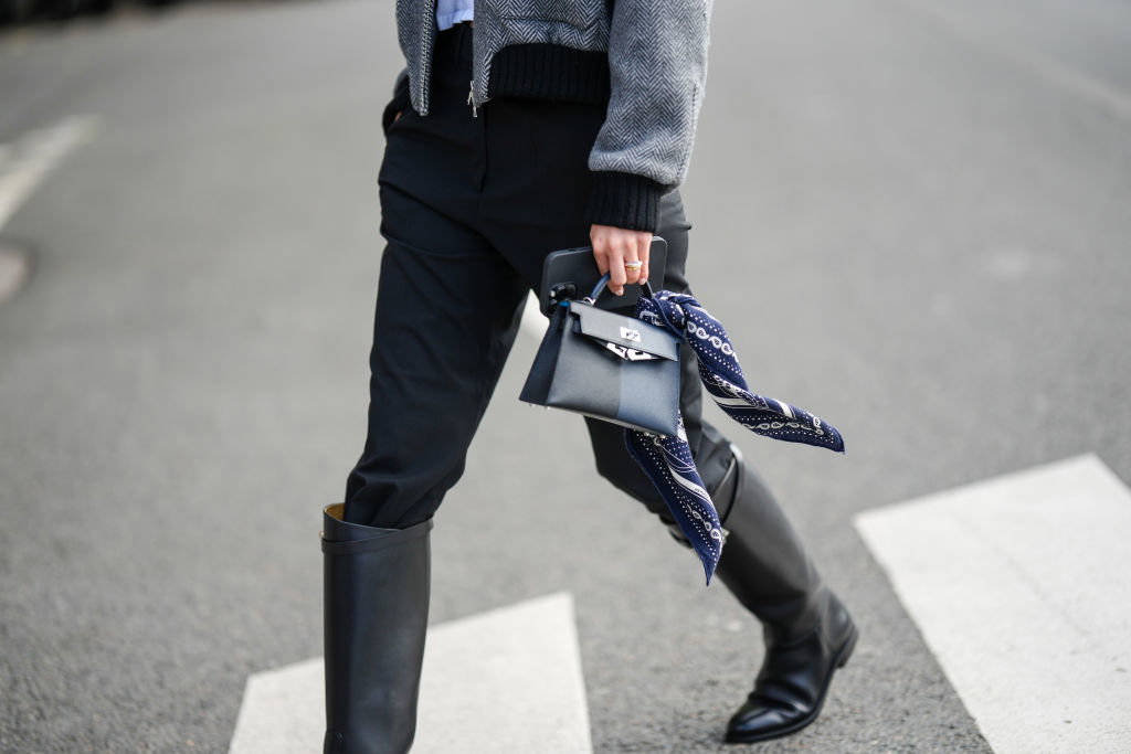 kozaki w jeździeckim stylu: street fashion