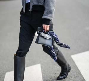 kozaki w jeździeckim stylu: street fashion