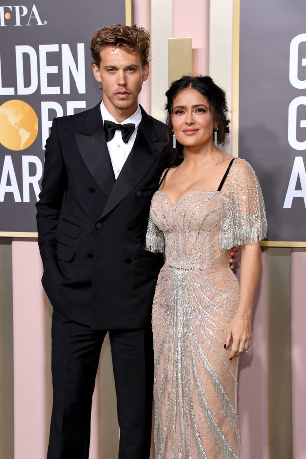 Austin Butler i Salma Hayek