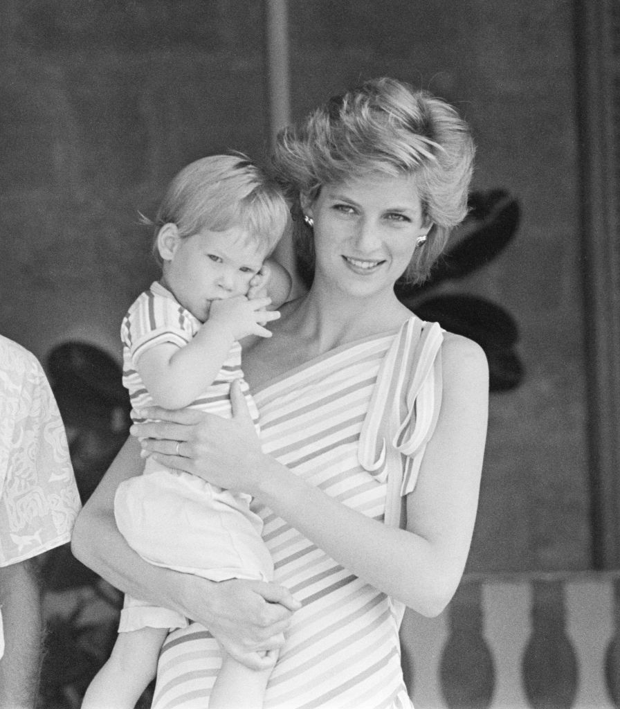 Księżna Diana i Harry