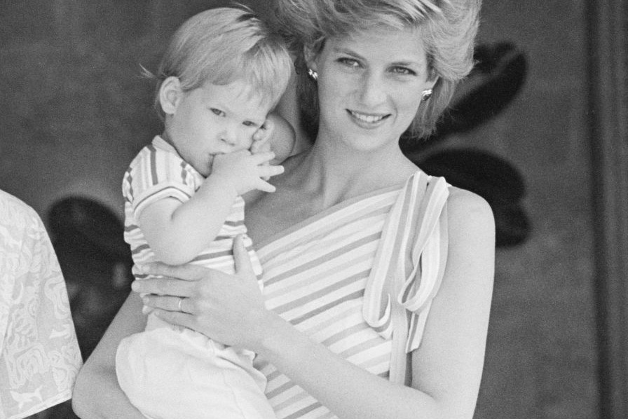 Księżna Diana i Harry