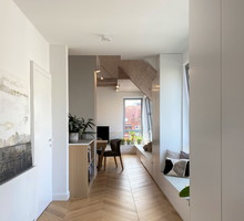 Mieszkanie na poddaszu, projekt: Projektive Architekci