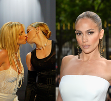 Britney Spears, Madonna i Jennifer Lopez