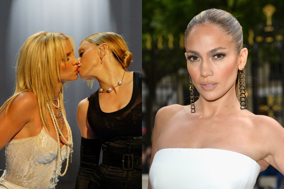 Britney Spears, Madonna i Jennifer Lopez