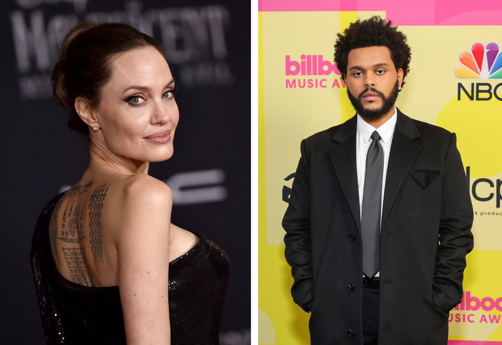Angelina Jolie i The Weeknd