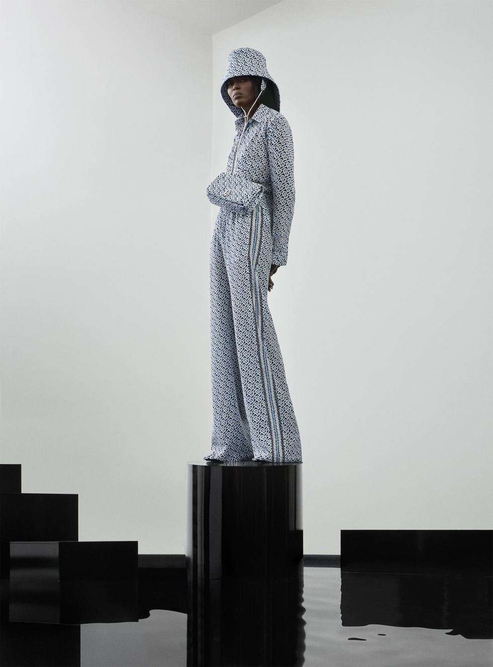 Naomi Campbell w kampanii Burberry