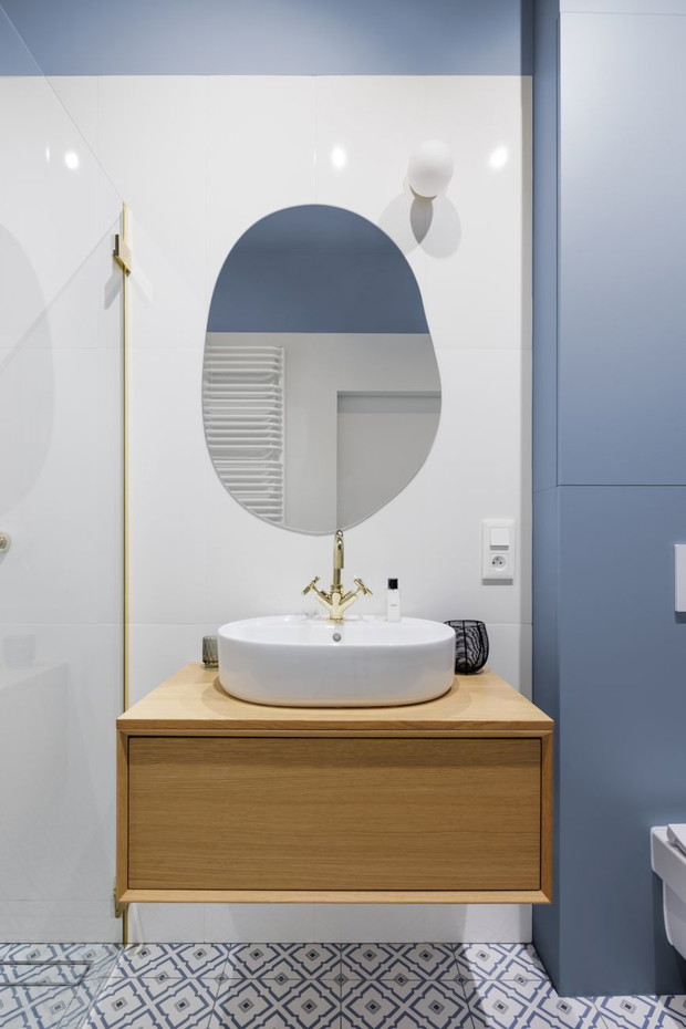 Mieszkanie w starym młynie we Wrocławiu, projekt: Ewa Grzywa, architekt wnętrz Decoroom
