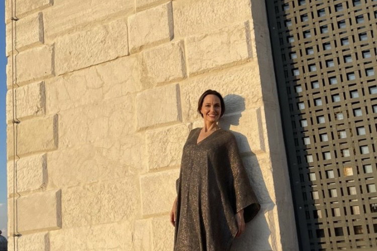 Angelina Jolie na wakacjach w Wenecji