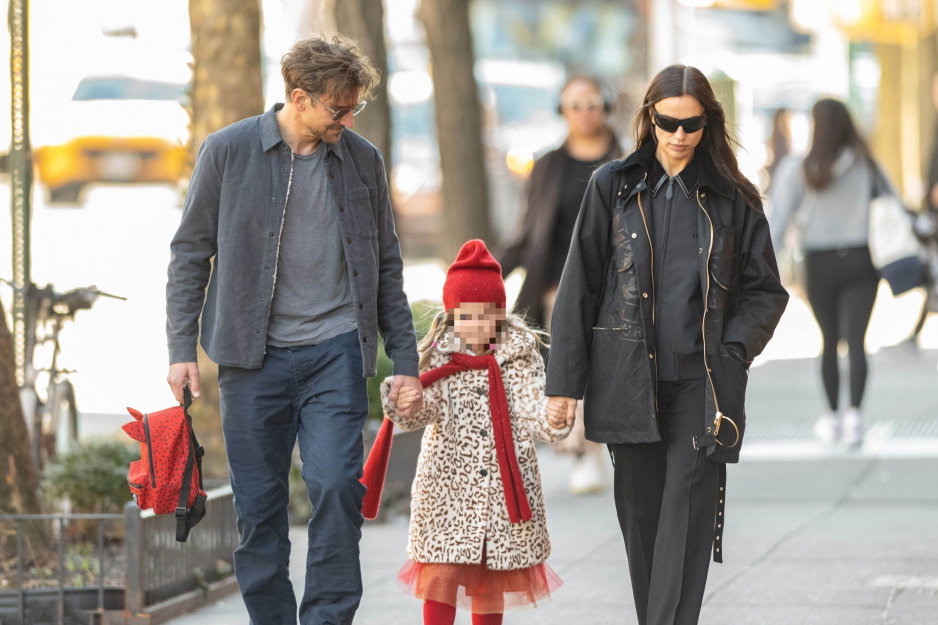 Bradley Cooper i Irina Shayk na spacerze