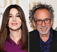 Monica Bellucci i Tim Burton
