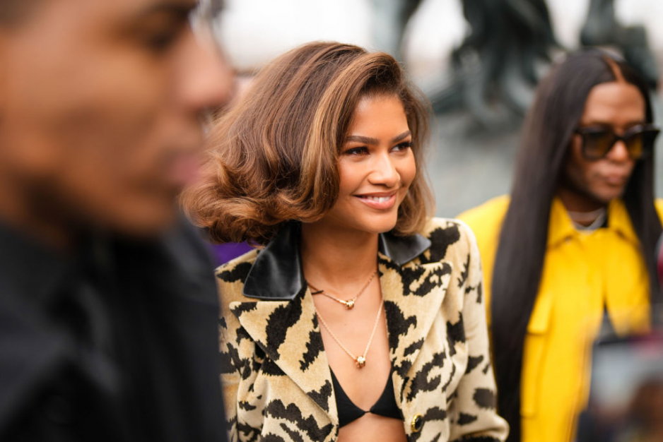 Zendaya na tygodniu mody w Paryżu