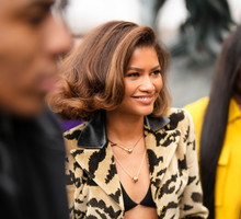 Zendaya na tygodniu mody w Paryżu
