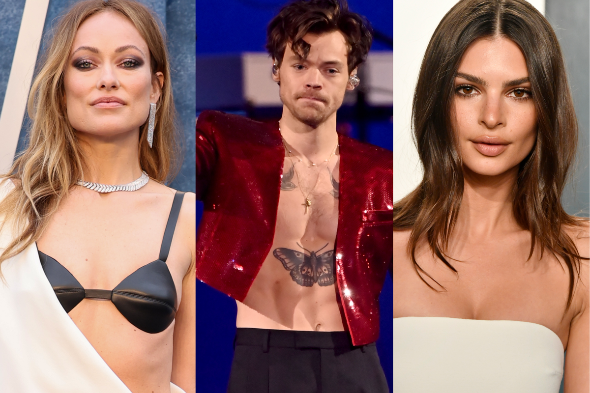 Olivia Wilde, Harry Styles i Emily Ratajkowski