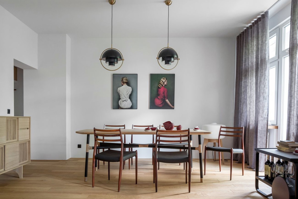 Aranżacja 90m2 od Loft Kolasiński