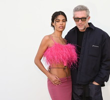 Tina Kunakey i Vincent Cassel, 2022 rok
