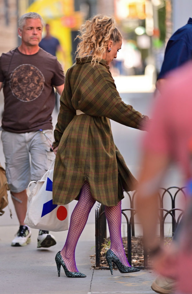 Celebrity Sightings In New York City - September 27, 2021