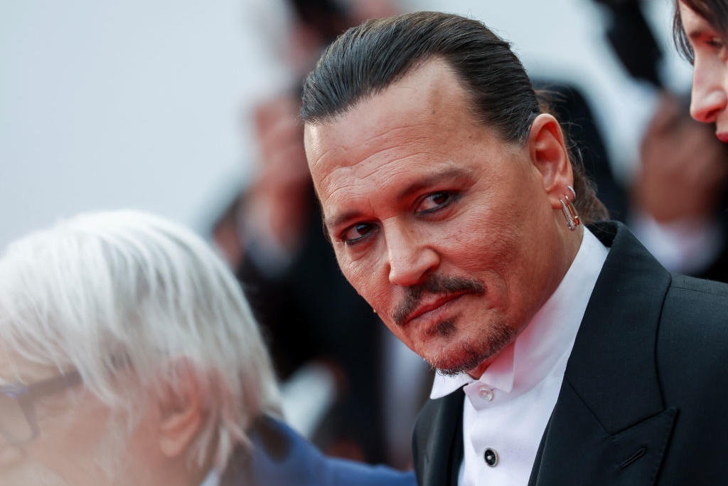 Johnny Depp w Cannes