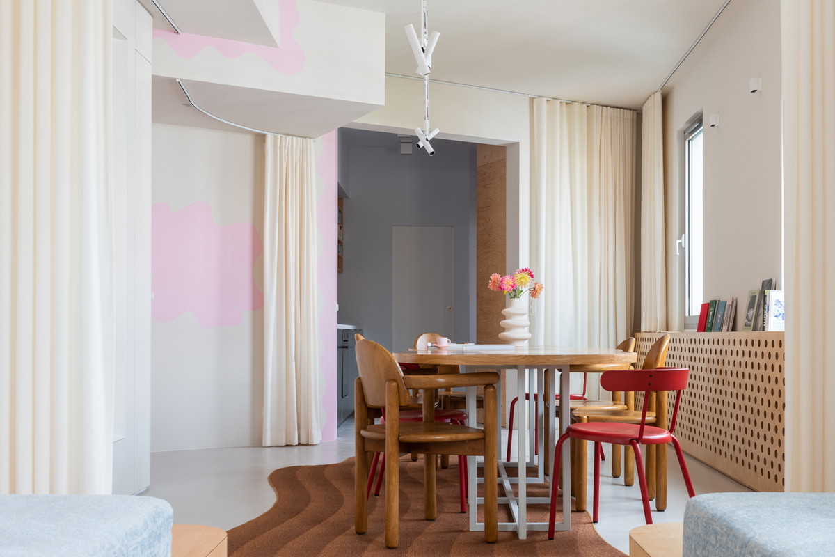 Artystyczny apartament w biurowcu HOP