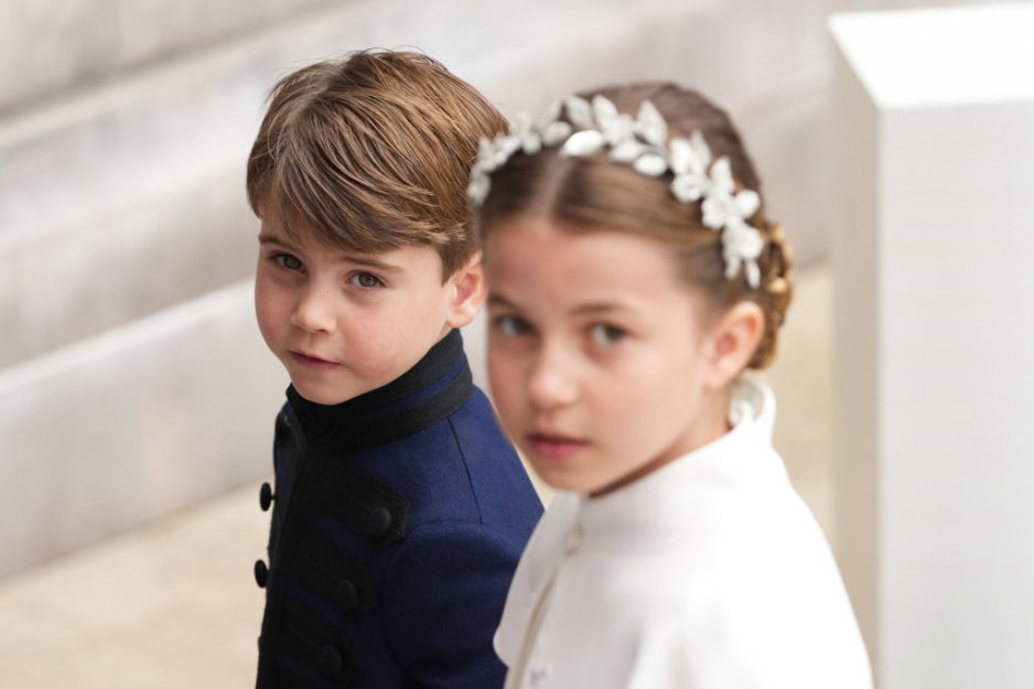 Dzieci Williama i Kate na koronacji Karola III