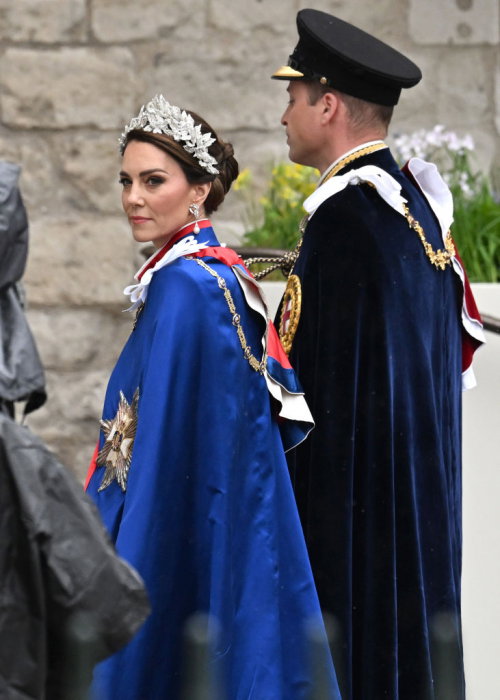 Kate Middleton, księżna Walii na koronacji Karola III.