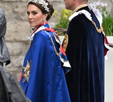Kate Middleton, księżna Walii na koronacji Karola III.
