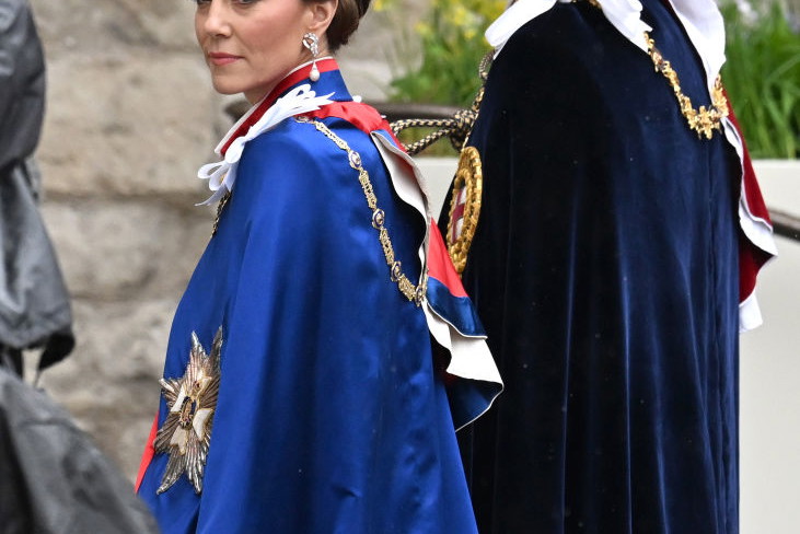 Kate Middleton, księżna Walii na koronacji Karola III.
