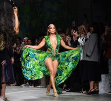 Jennifer Lopez Versace jungle dress