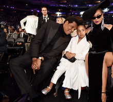 Jay-Z, Blue Ivy i Beyoncé
