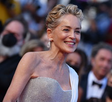 Sharon Stone na festiwalu w Cannes (2021)