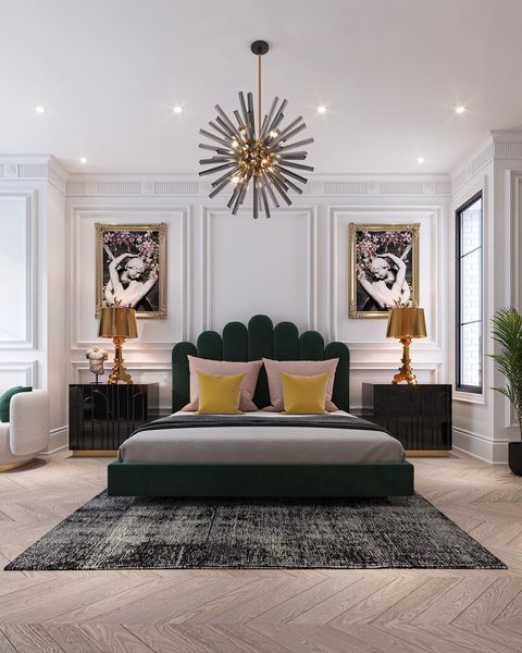 Styl modern classic we wnętrzach - inspiracje z Instagrama