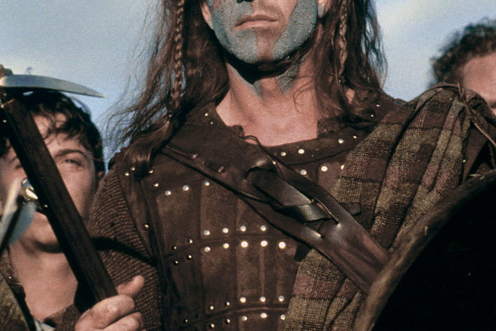 Mel Gibson w Braveheart
