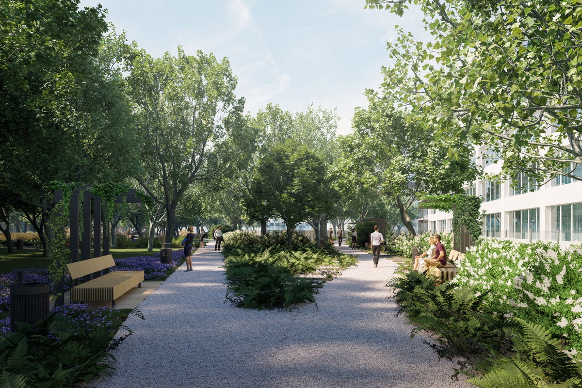 Park Linearny Suwak w Warszawie